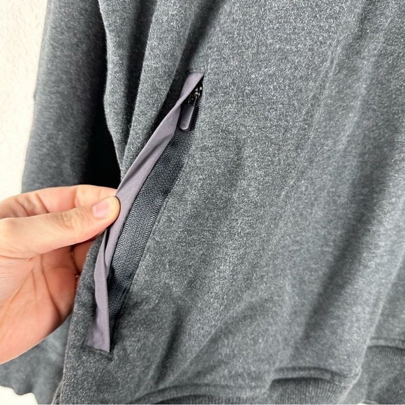 Mack Weldon Gray 1/4 Zip Pullover Sweater Sweatshirt Size XL - Picture 3 of 7